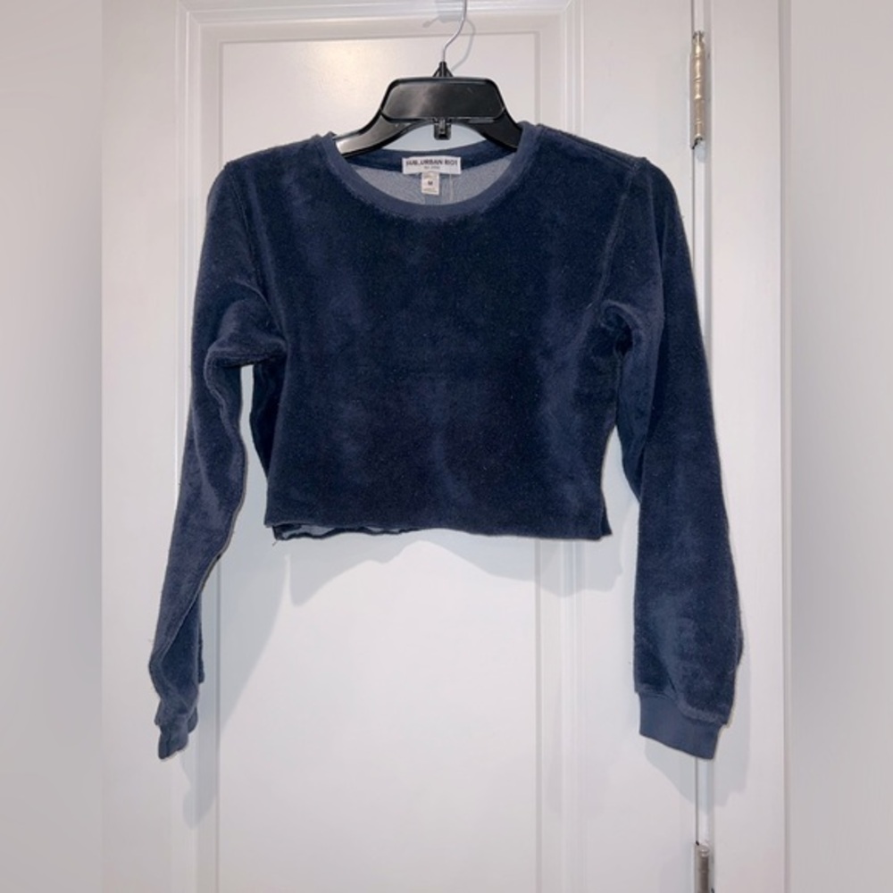 NWT Sub_Urban Riot Girls Long Sleeve Crop Top